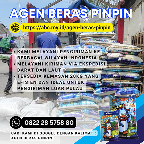 agen beras pinpin kirim pelabuhan