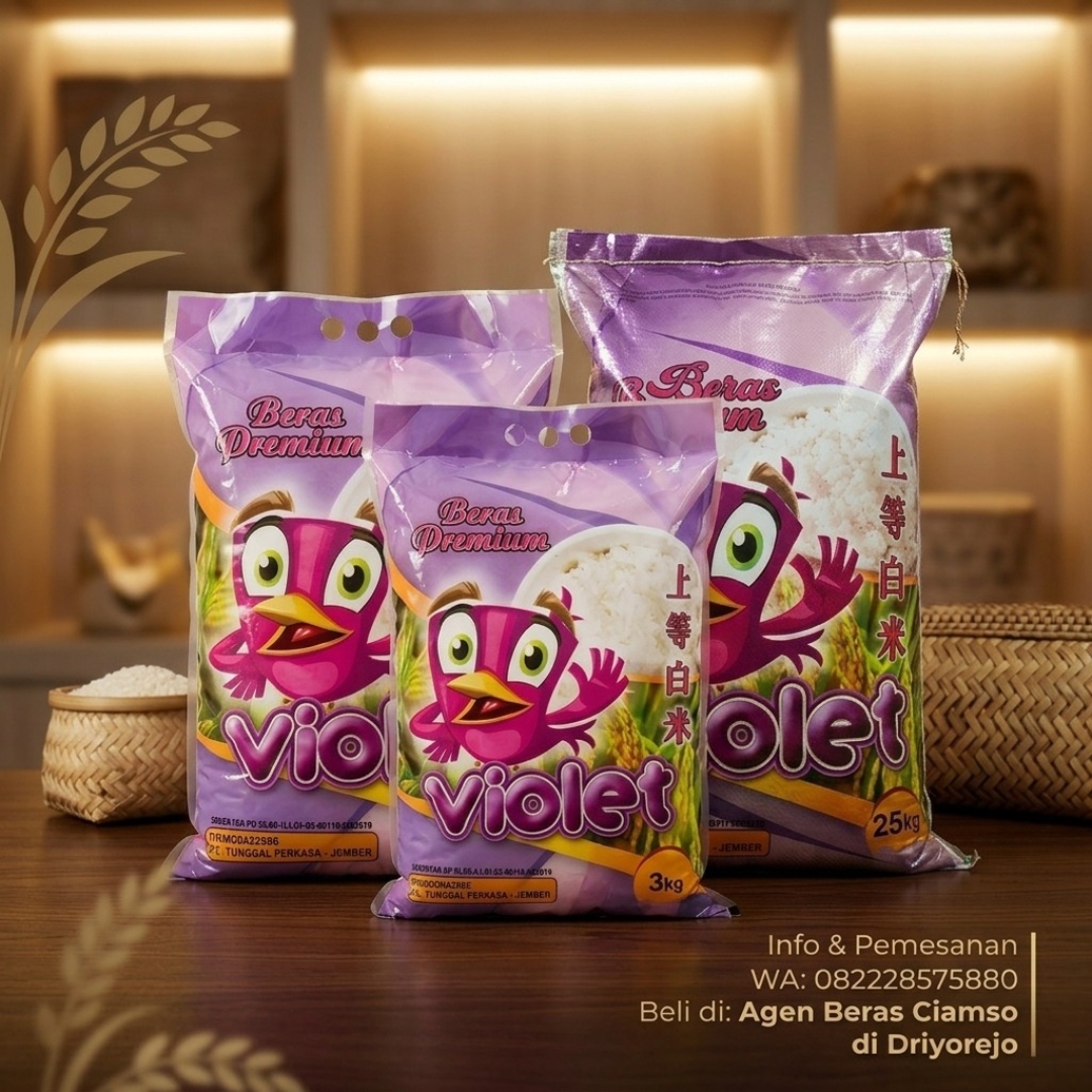 Agen Beras Violet
