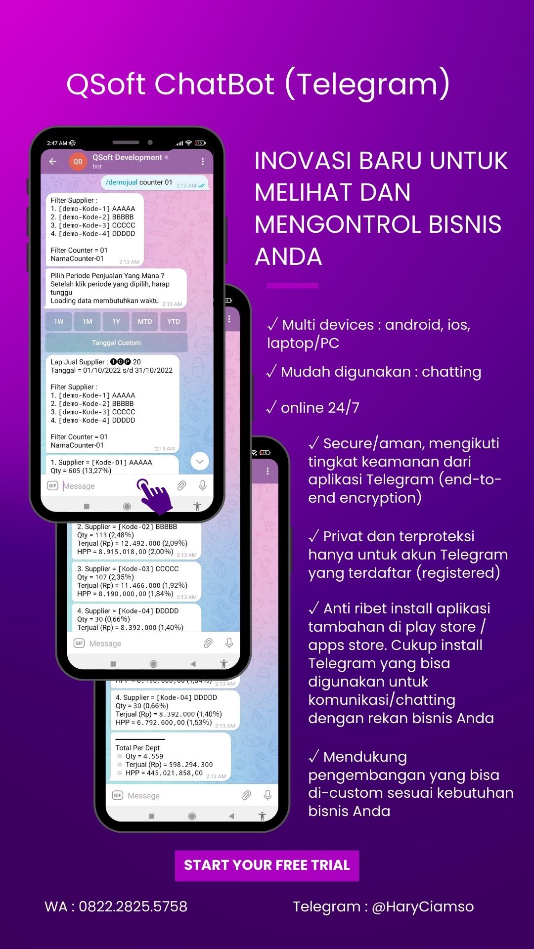 jasa chatbot telegram